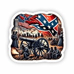 Alabama Freedom Fight  Sticker (Peel N' Stick)